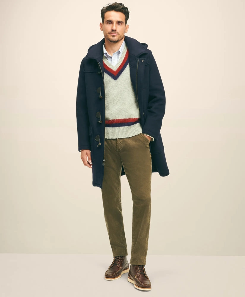 Men Wool Duffle Coat - Brooks Brothers US