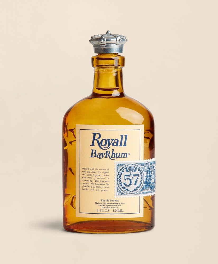 Men Royall Bay Rhum 57 Cologne, 4oz - Brooks Brothers Outlet
