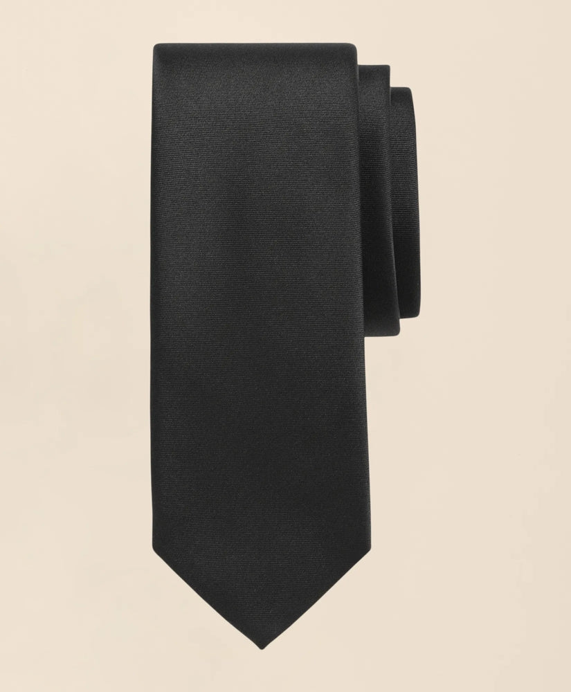 Men Silk Formal Solid Tie - Brooks Brothers Outlet