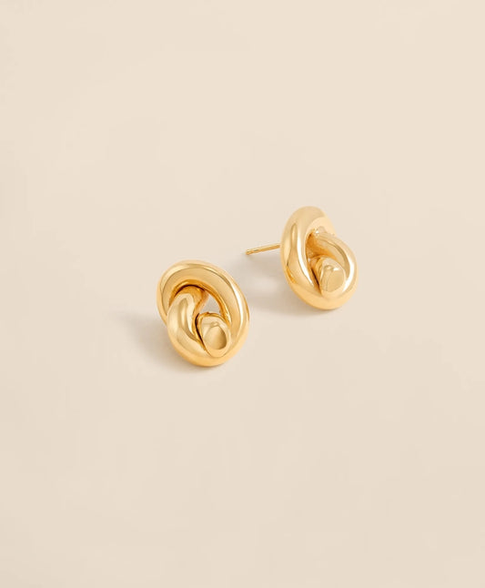 Women 14k Gold Stud Earrings - Brooks Brothers Discount