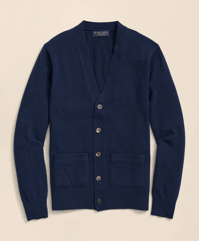 Men 3-Ply Cashmere Cardigan Sweater - Brooks Brothers For sale