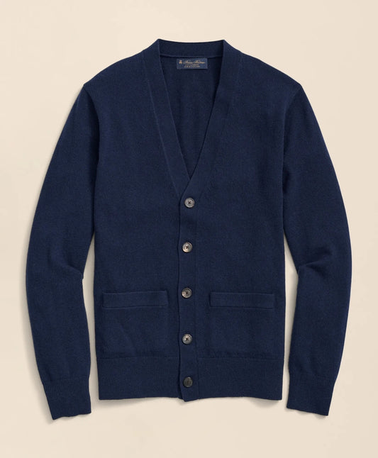 Men 3-Ply Cashmere Cardigan Sweater - Brooks Brothers For sale