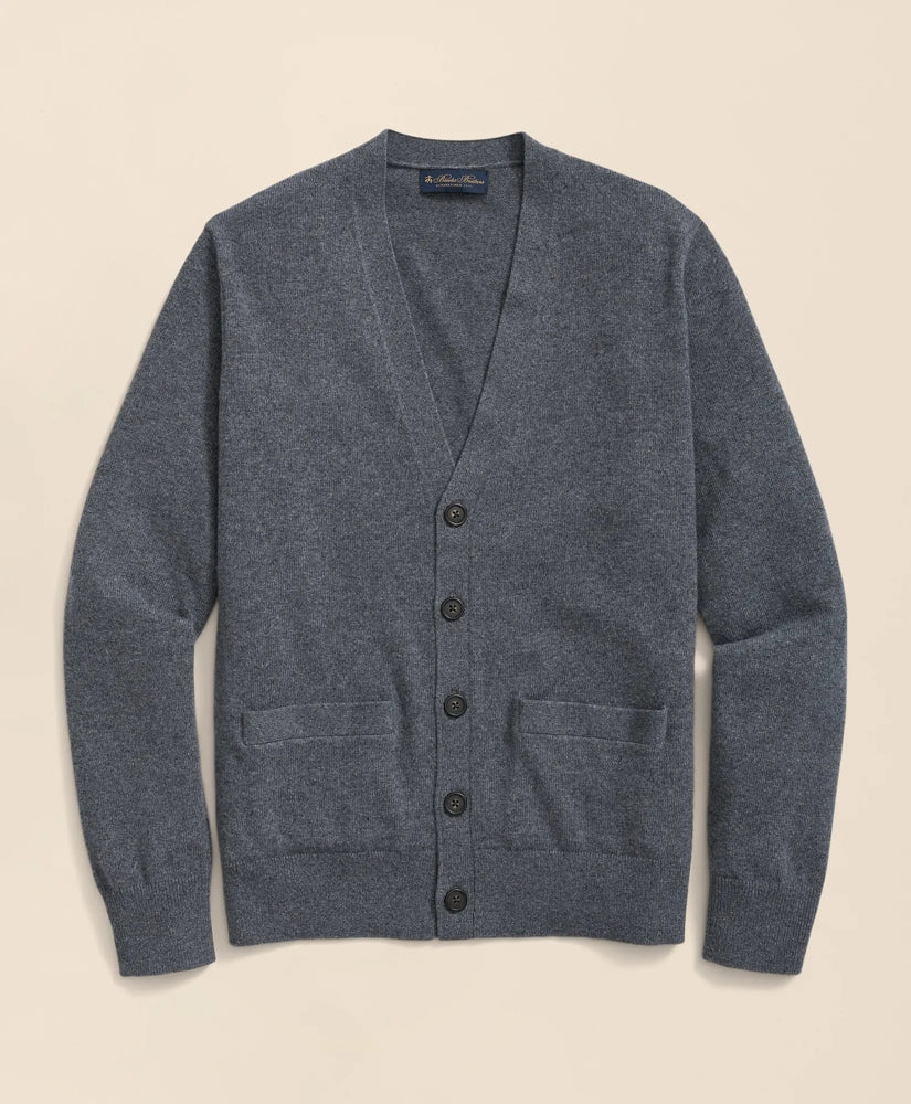 Men 3-Ply Cashmere Cardigan Sweater - Brooks Brothers For sale