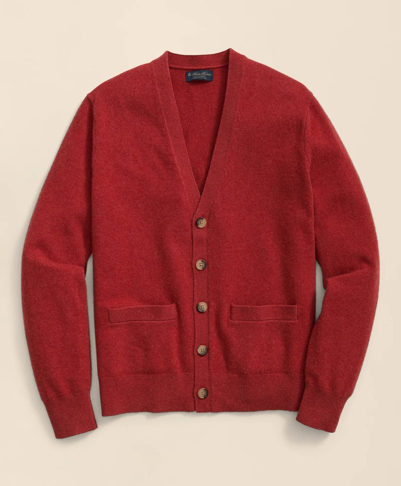 Men 3-Ply Cashmere Cardigan Sweater - Brooks Brothers For sale