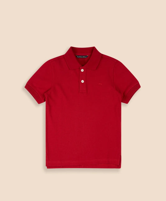 Boys Boys Cotton-Blend Pique Polo Shirt - Brooks Brothers Online