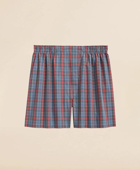 Sale Cotton Broadcloth Tartan Boxers - Brooks Brothers Near me