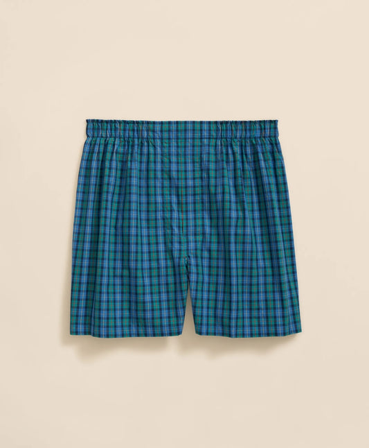 Sale Cotton Broadcloth Tartan Boxers - Brooks Brothers sale