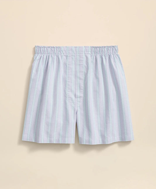 Sale Cotton Oxford BB#1 Striped Boxers - Brooks Brothers On sale