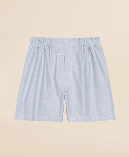 Men Cotton Oxford Boxers - Brooks Brothers Gift