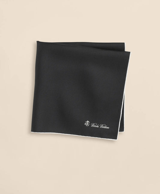 Men Silk Pocket Square - Brooks Brothers On sale
