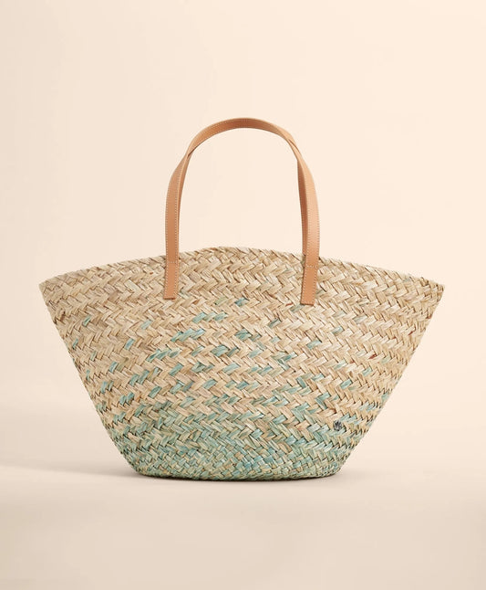 Sale Flora Bella Straw Dip-Dye Shopper Bag - Brooks Brothers For sale