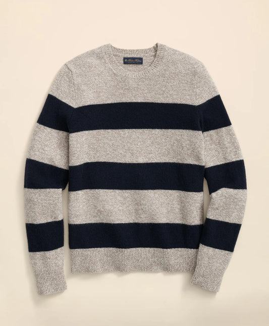 Sale Wool Ragg Stripe Sweater - Brooks Brothers For sale