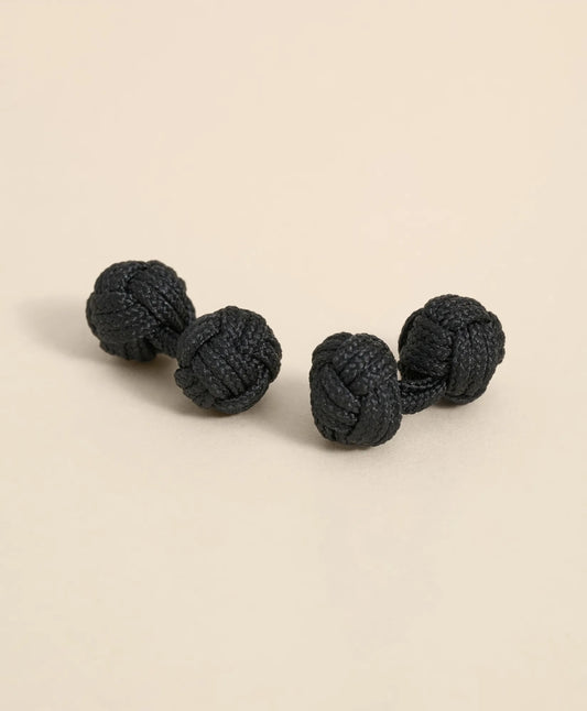 Men Woven Knot Cufflinks - Brooks Brothers