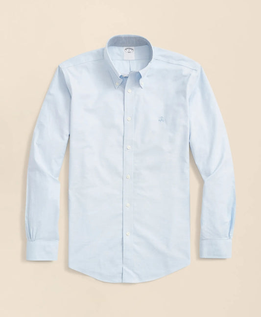 Shirts Stretch Non-Iron Oxford Button-Down Collar Sport Shirt - Brooks Brothers On sale