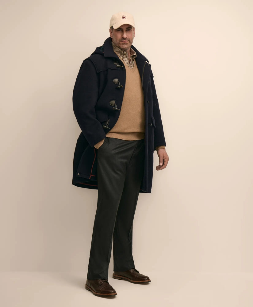 Men Big & Tall Classic Wool Duffle Coat - Brooks Brothers Near me