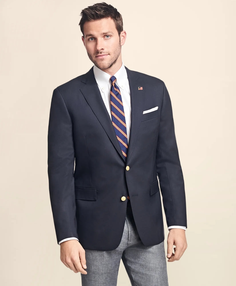 Men Classic Fit Two-Button 1818 Blazer - Brooks Brothers On sale