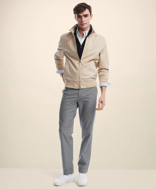 Men Cotton Bomber Jacket - Brooks Brothers sale