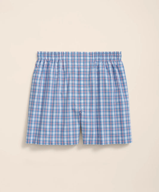 Sale Cotton Broadcloth Tartan Boxers - Brooks Brothers Online