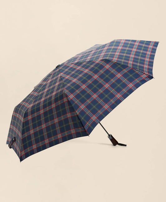Men Signature Tartan Mini Umbrella - Brooks Brothers Discount