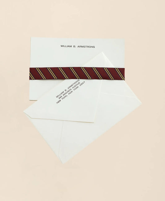 Men Correspondence Cards - 100 Cards & Envelopes - Brooks Brothers On sale