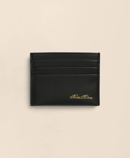 Men Leather Card Case - Brooks Brothers On sale