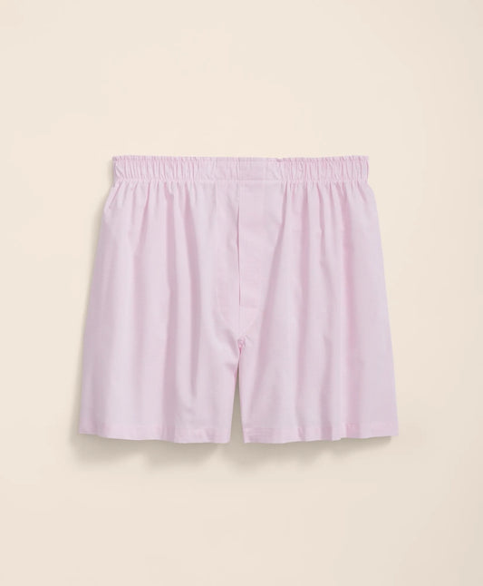 Sale Cotton Broadcloth End-on-End Boxers - Brooks Brothers Discount