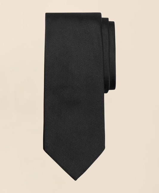 Tailored Solid Rep Tie - Brooks Brothers Online