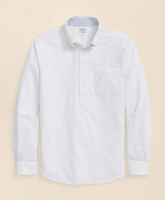 Men Friday Oxford Shirt, Pop-Over - Brooks Brothers