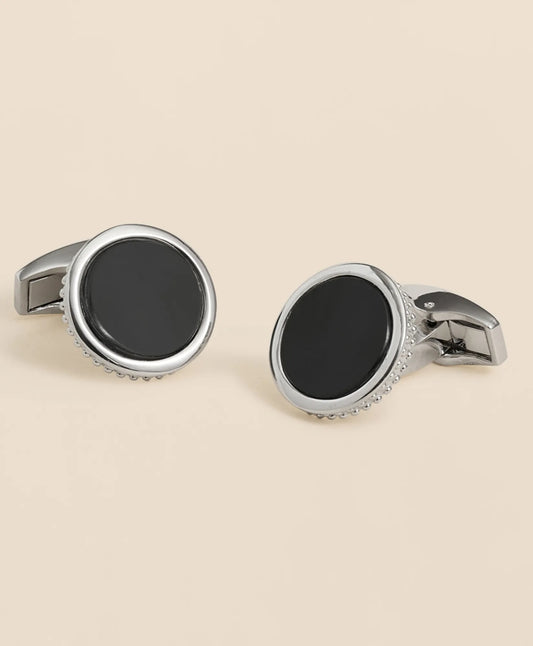 Men Agate Round Cufflinks - Brooks Brothers Gift